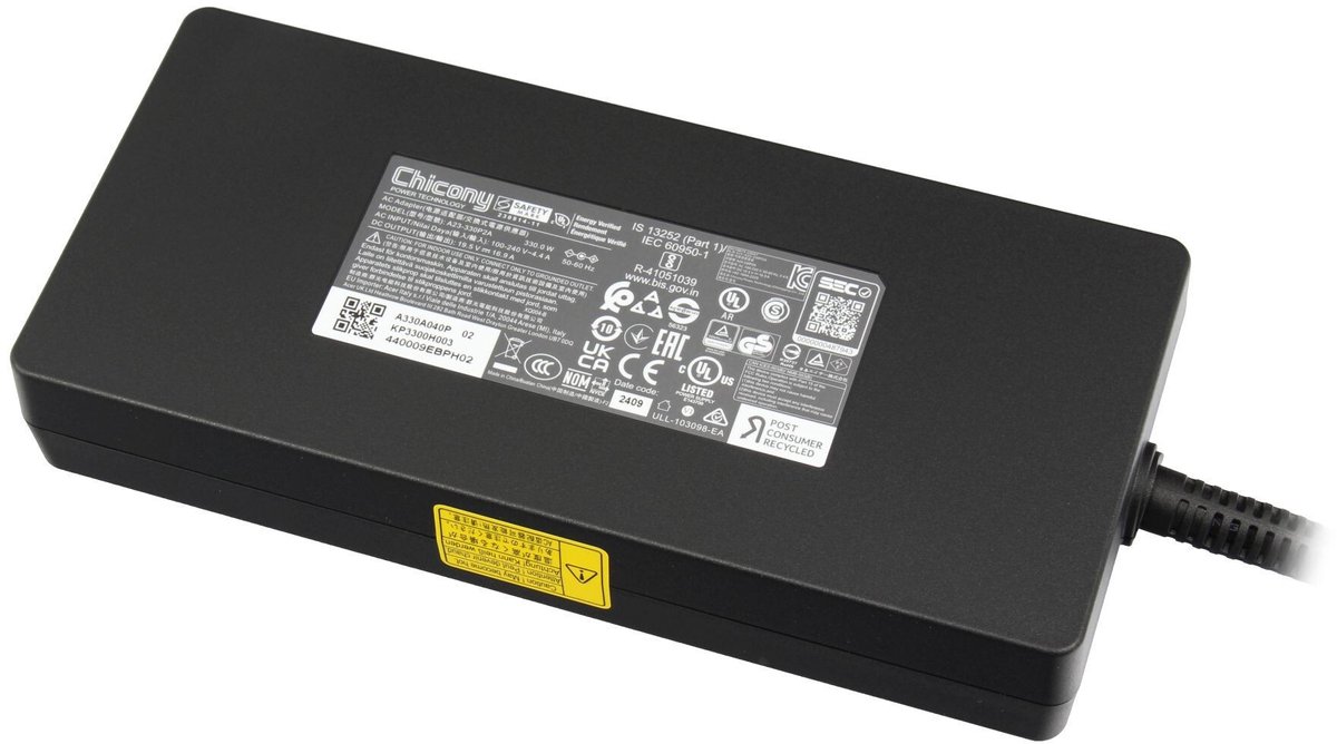 Acer KP.33003.004 oplader 330W - omranding