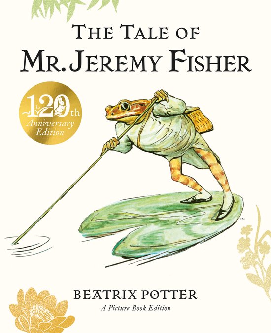 The Tale of Mr. Jeremy Fisher Picture Book, Beatrix Potter ...