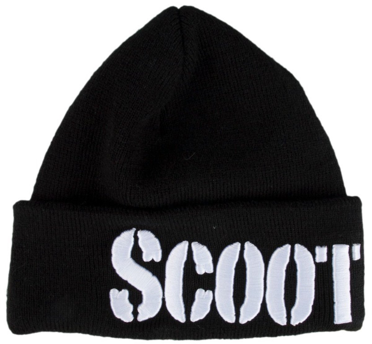 Chilli - Muts - Scoot or Die - Zwart - One Size