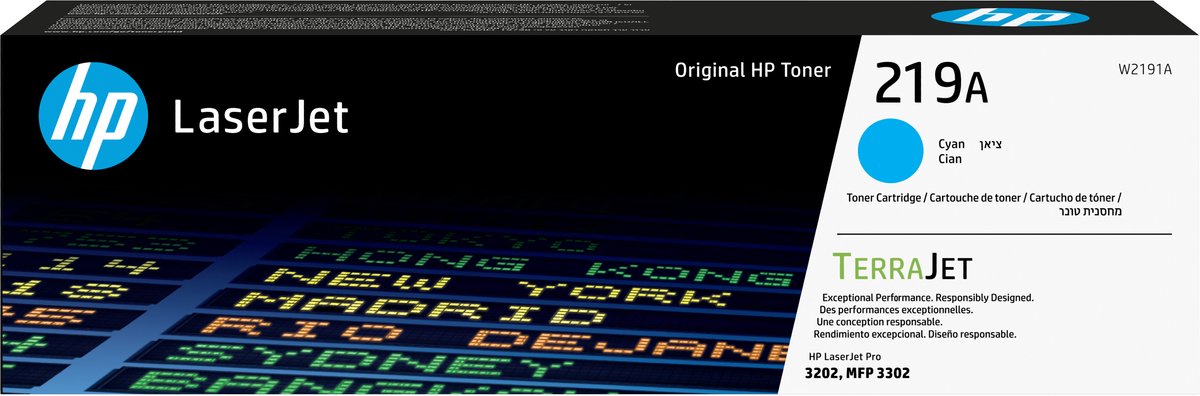 HP 219A Toner Cyaan