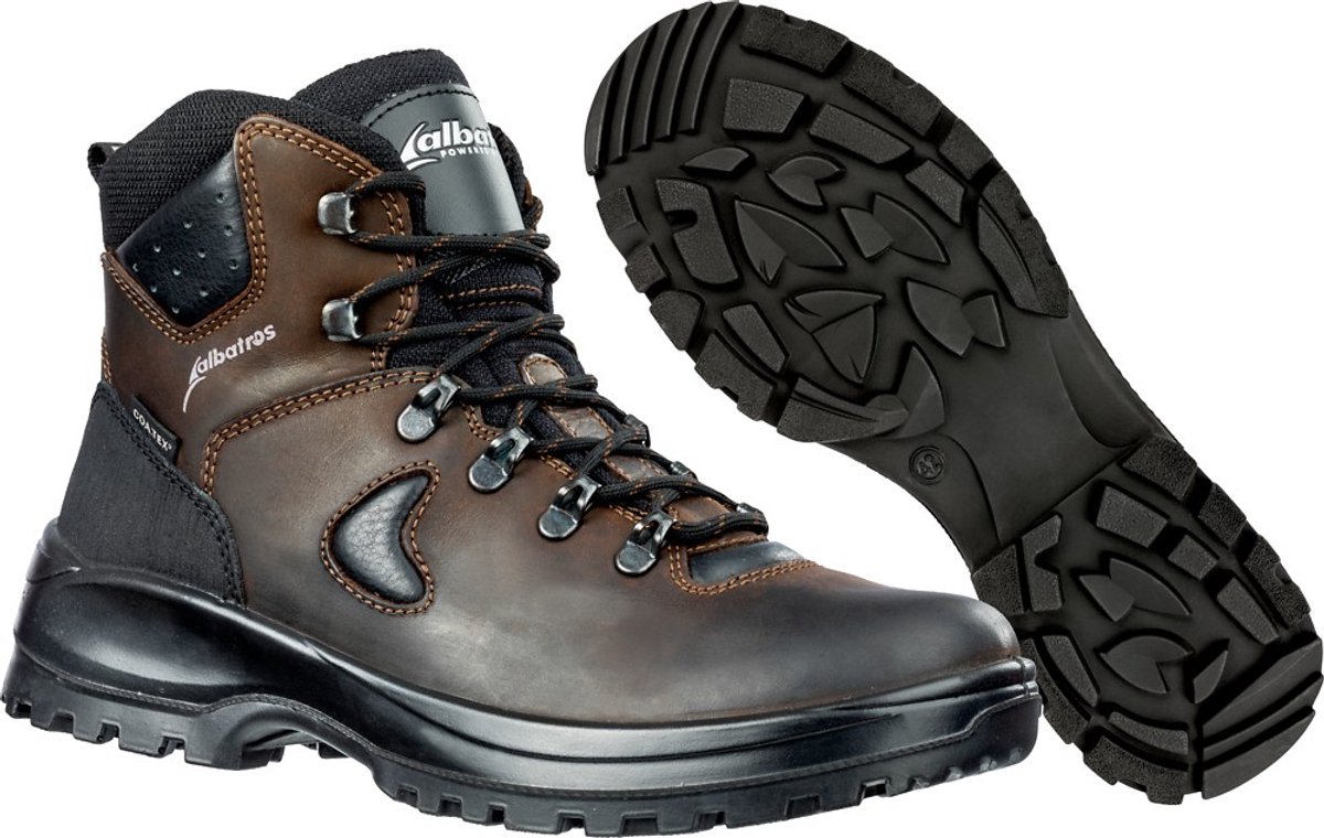Heren wandelschoenen Merk: Albatros Model: Mont Blanc Bruin