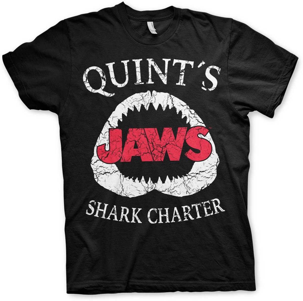 Jaws Quints Shark Charter Big Tall T-shirt UV-1-JAWS001-H61-3