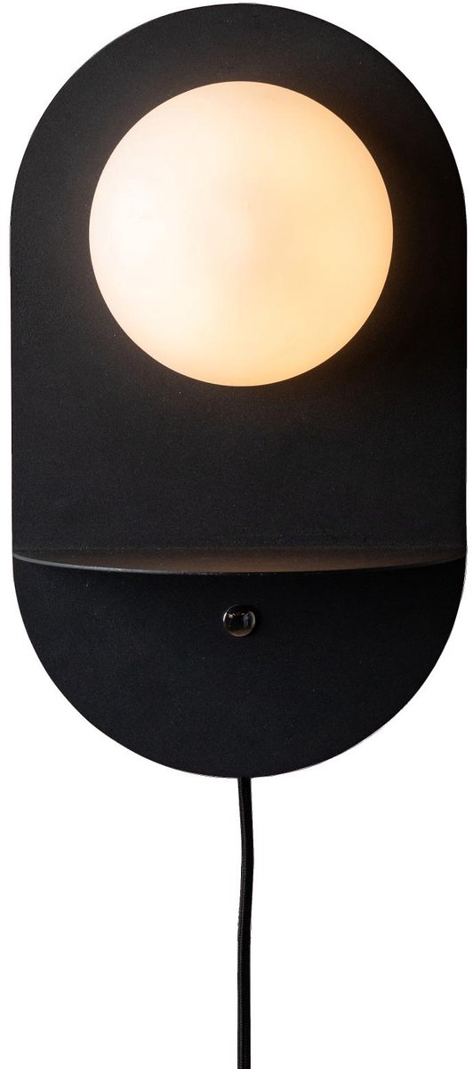 it's about RoMi Wandlamp Tokyo - Zwart - 14x20x34cm - Binnen Modern