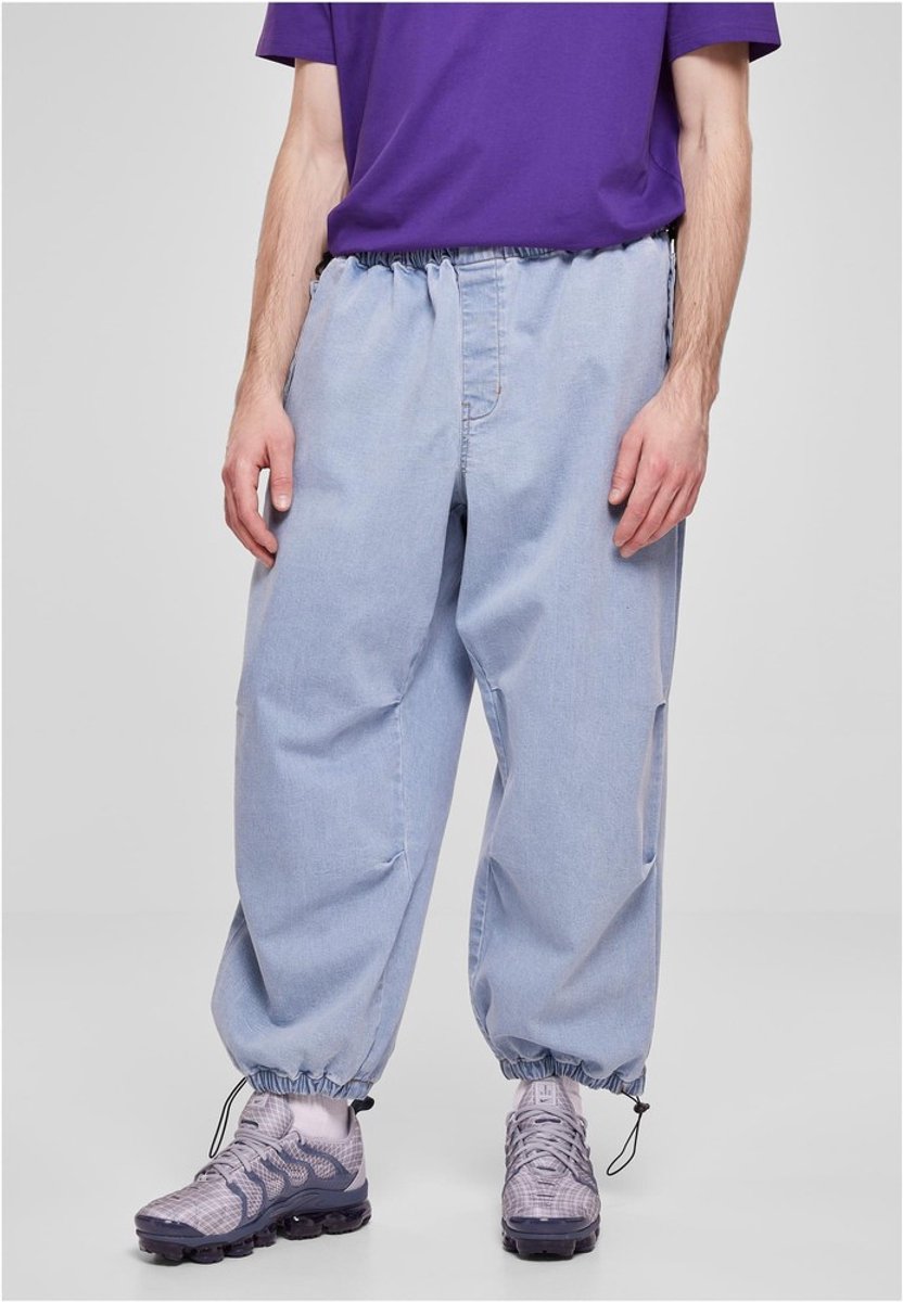 Urban Classics Parachute Jeans Wijde broek XL Blauw