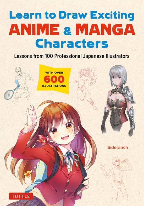 Learn to Draw Exciting Anime & Manga Characters - cover