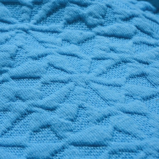 Callaway 1/2 Zip Quilted Knit Pullover Dames Licht Blauw van Callaway — afbeelding 4
