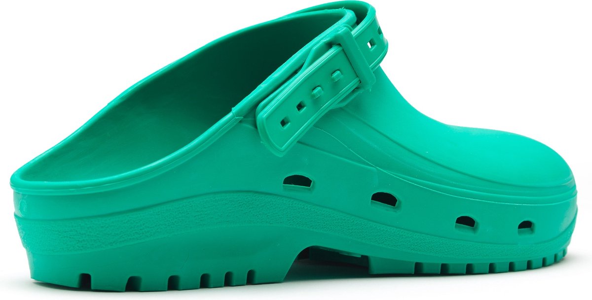 Schu'zz Schuzz damesklompen Badschoenen Bloc Femme Vert foncé / Groen