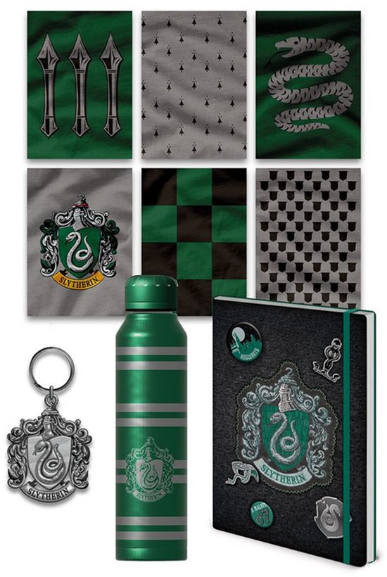 Pack unisexe Harry Potter avec Crest Serpentard - Multicolore - Standard