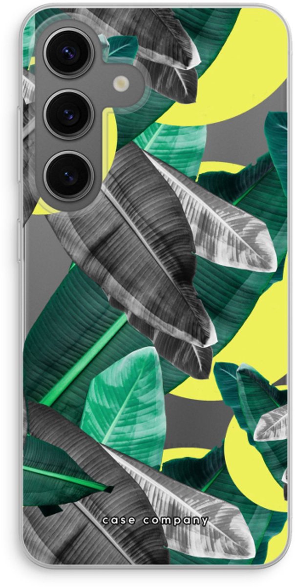 Case Company® - Hoesje geschikt voor Samsung Galaxy S24 hoesje - Fantasie jungle - Soft Cover Telefoonhoesje - Bescherming aan alle Kanten en Schermrand