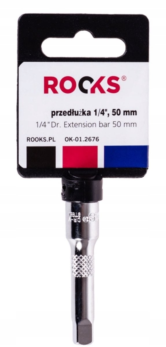 Rooks Verlengstuk 1/4", 50 mm - Kwaliteit voor de Vakman