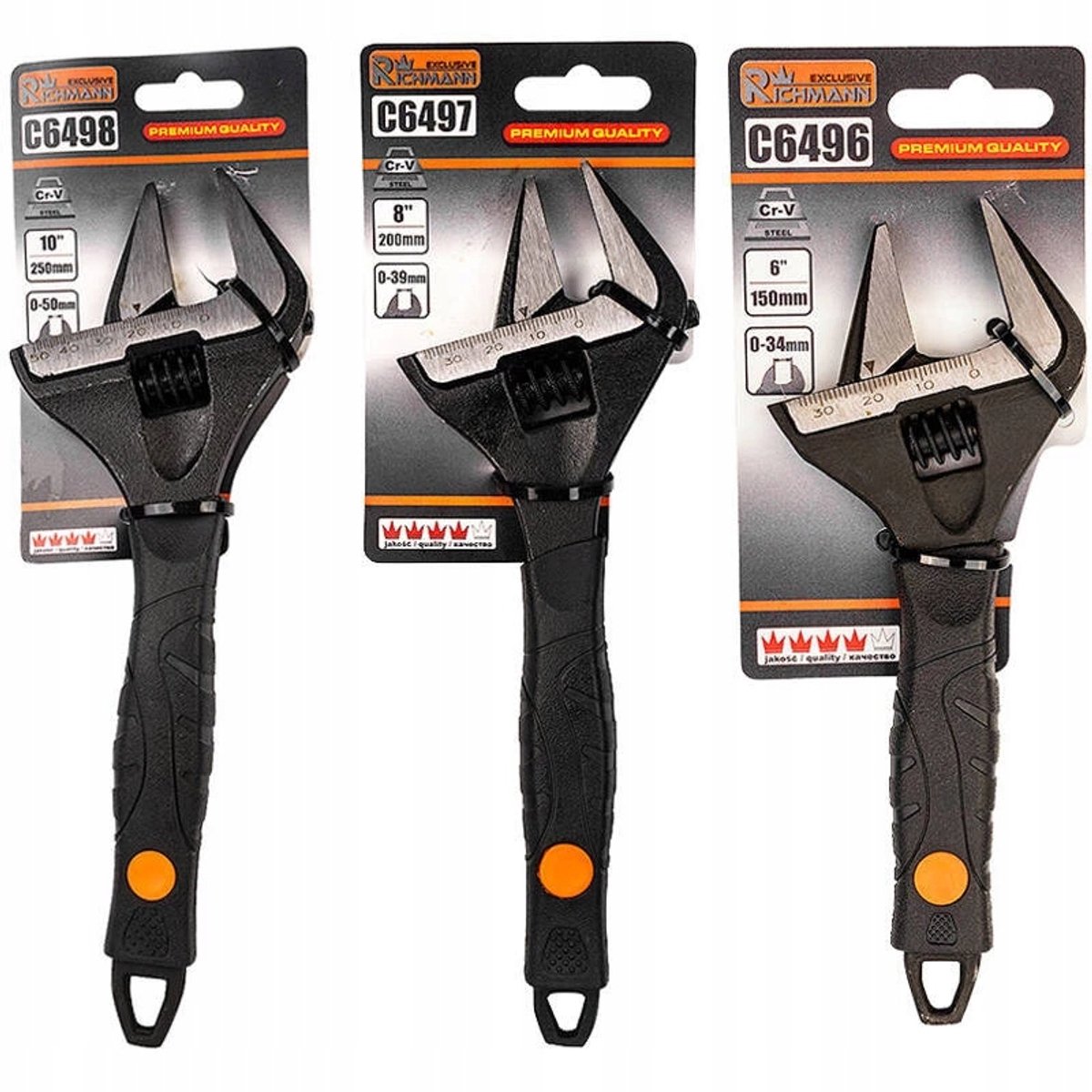 Richmann Verstelbare Sleutelset Breed 0-50mm CR-V