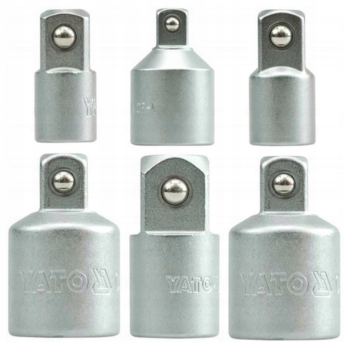 YATO 6-delige doppenreductieset 1/2" 1/4" 3/8"