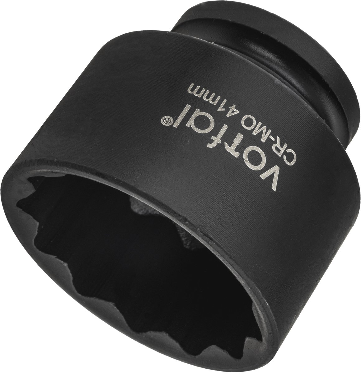 Slagdoppensleutel 1/2" 41mm CR-MO 12-kant kort