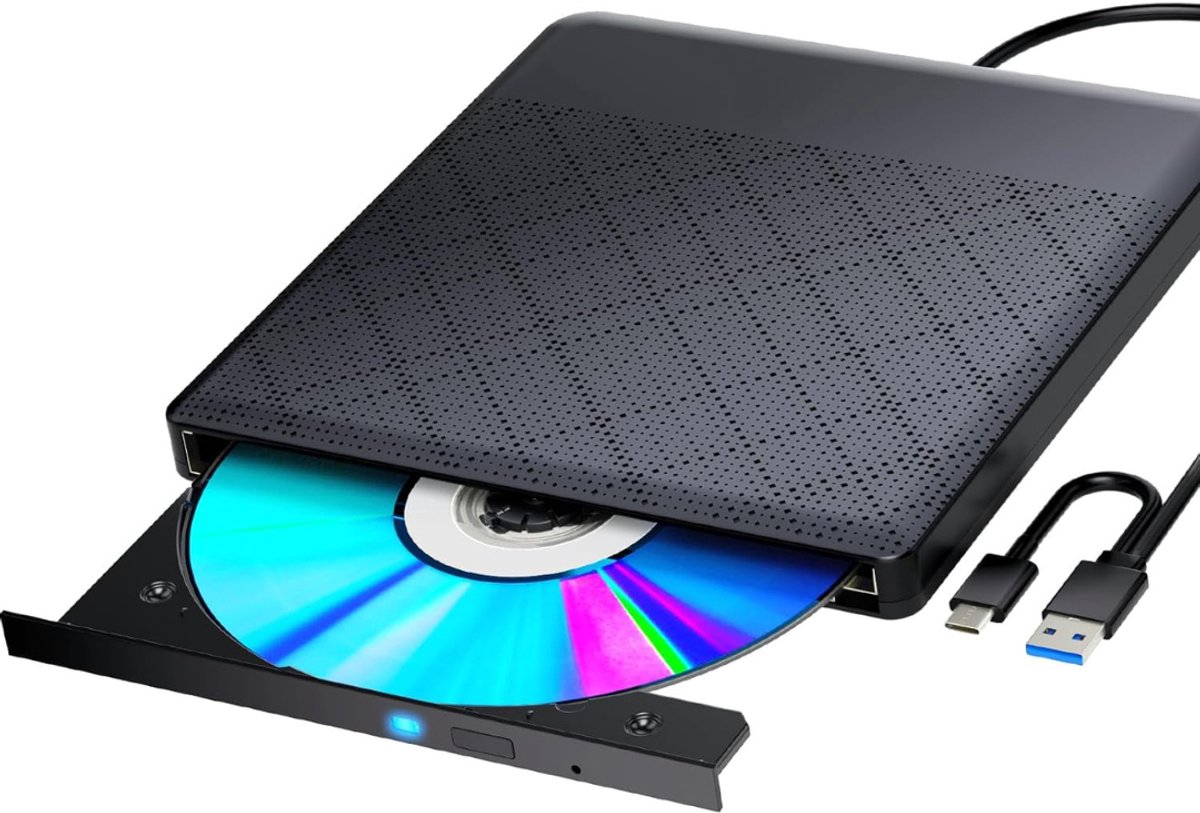 DailySupplies® DVD Speler met HDMI - Blu Ray Spelers - Externe DVVD Speler - Zwart