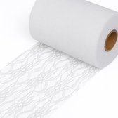 Tafelloper van macramé, vintage kant, tafelloper voor tafeldecoratie Tafelloper van macramé, vintage kant, tafelloper voor tafeldecoratie
