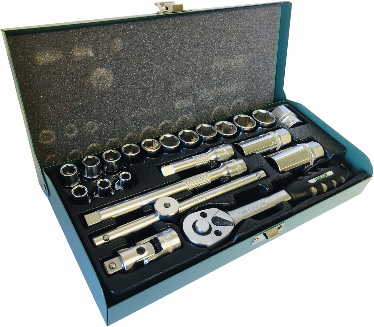 Doppenset 3/8" 6-22mm, 22-delig, Merkloos Gereedschap