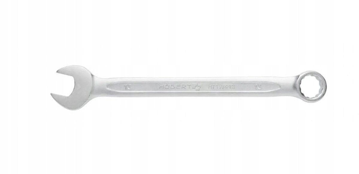 HOGERT Ring- en dopsleutel 19 mm CrV-staal, DIN 3113
