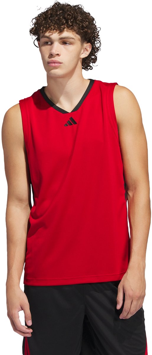 Adidas Performance Adidas Basketball Legends Tanktop Heren Rood