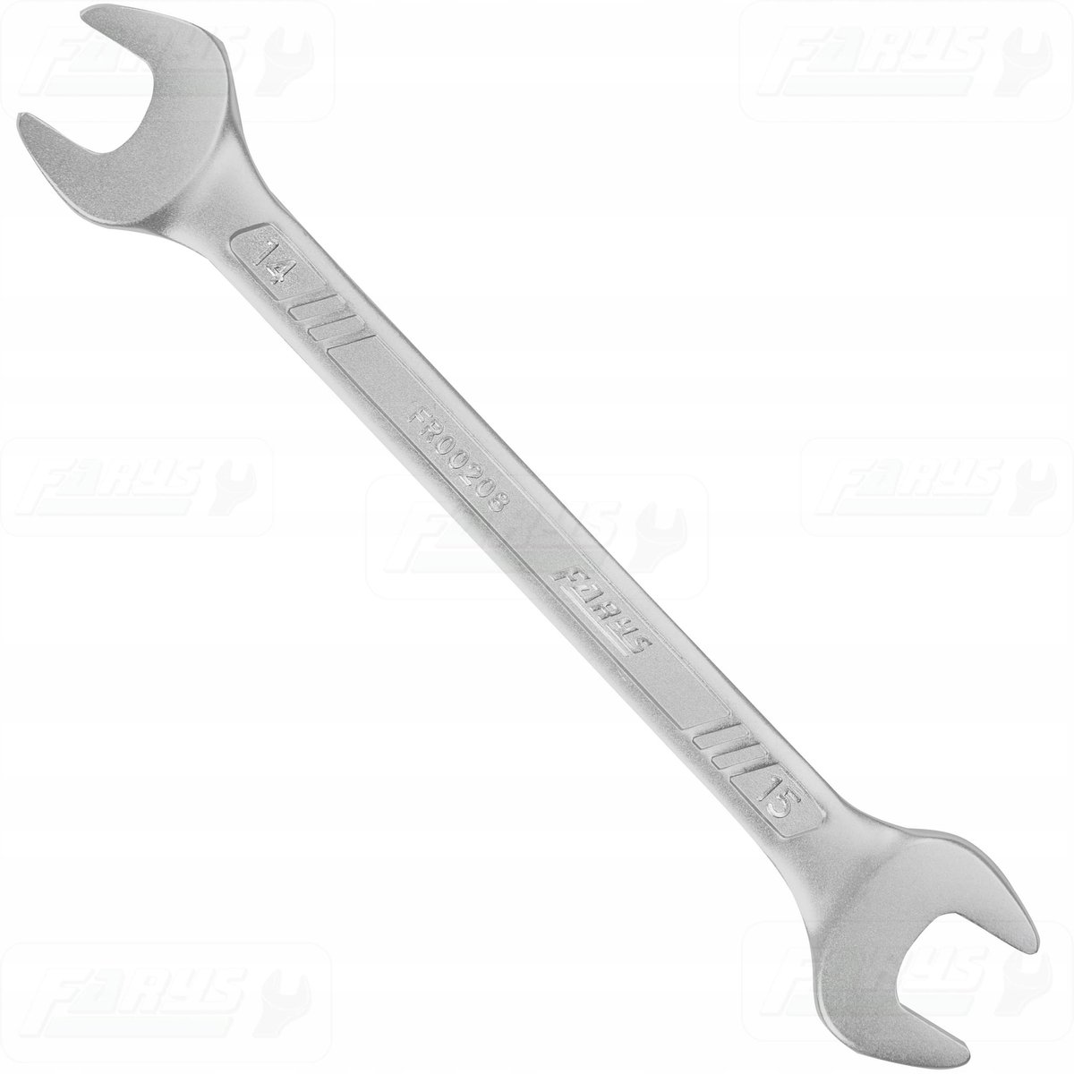 Farys PRO Dubbele Platte Sleutel 14x15mm CrV - Professioneel Gereedschap