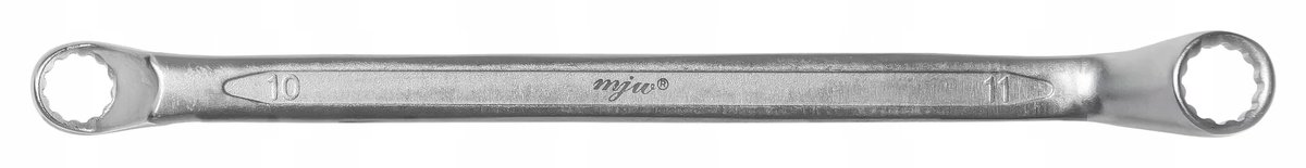 MJW Ringsleutel 10x11mm 12-kant, 75° gebogen