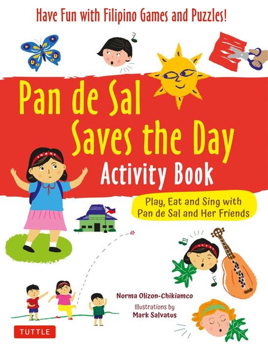 Pan de Sal Saves the Day Activity Book - cover