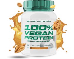 Scitec Nutrition Scitec Nutrition ® - 100% Vegan Protein (1000 gram - Hazelnut/Walnut) - Hazelnoot - 30 eiwitshakes - proteine poeder - protein powder - eiwitpoeder - eiwitshakes - proteine shake - glutenvrij - suikervrij