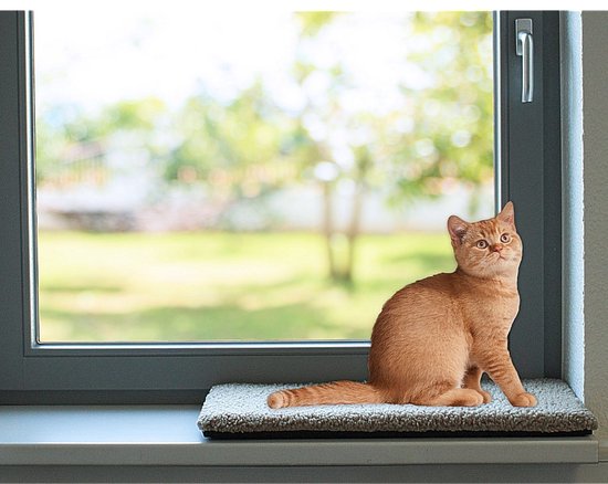 Sun Garden Fenja Orthopedisch Vensterbank Kussen 60X25X4Cm Grijs