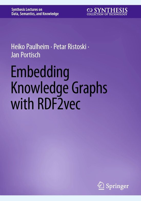 eBColl Synthesis Collection 12 - Embedding Knowledge Graphs  ... - cover