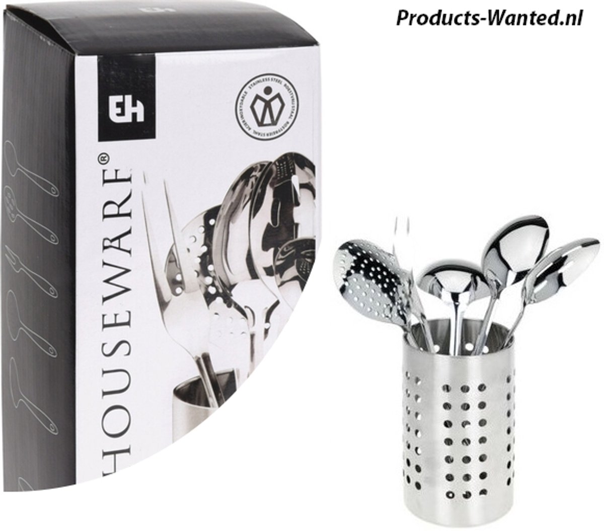 RVS bestekset - 6 stuks, zilver