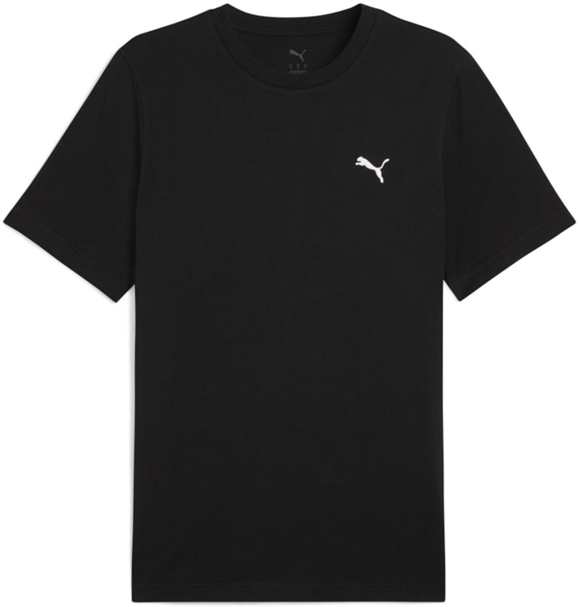 Ess small logo tee Zwart