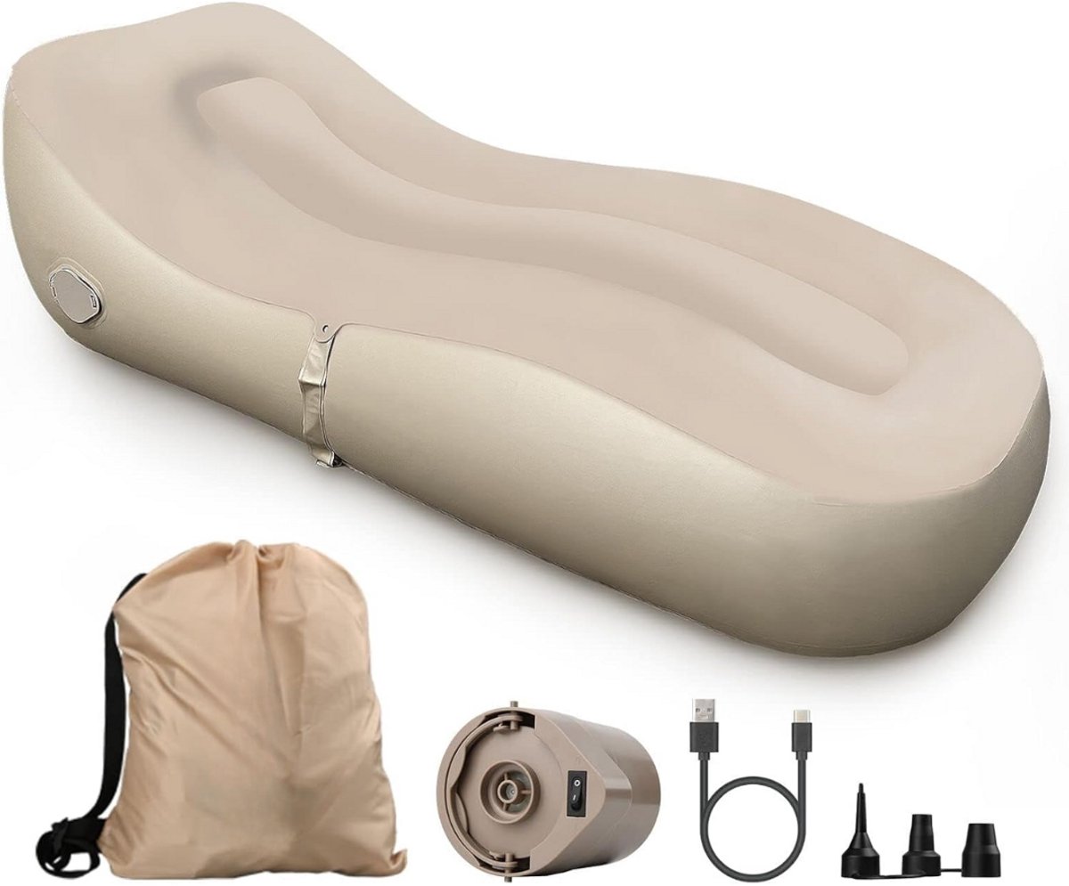 Lexium Opblaasbed - Lucht Bed - Luchtbed 2 Persoons - Luchtbed 1 Persoons