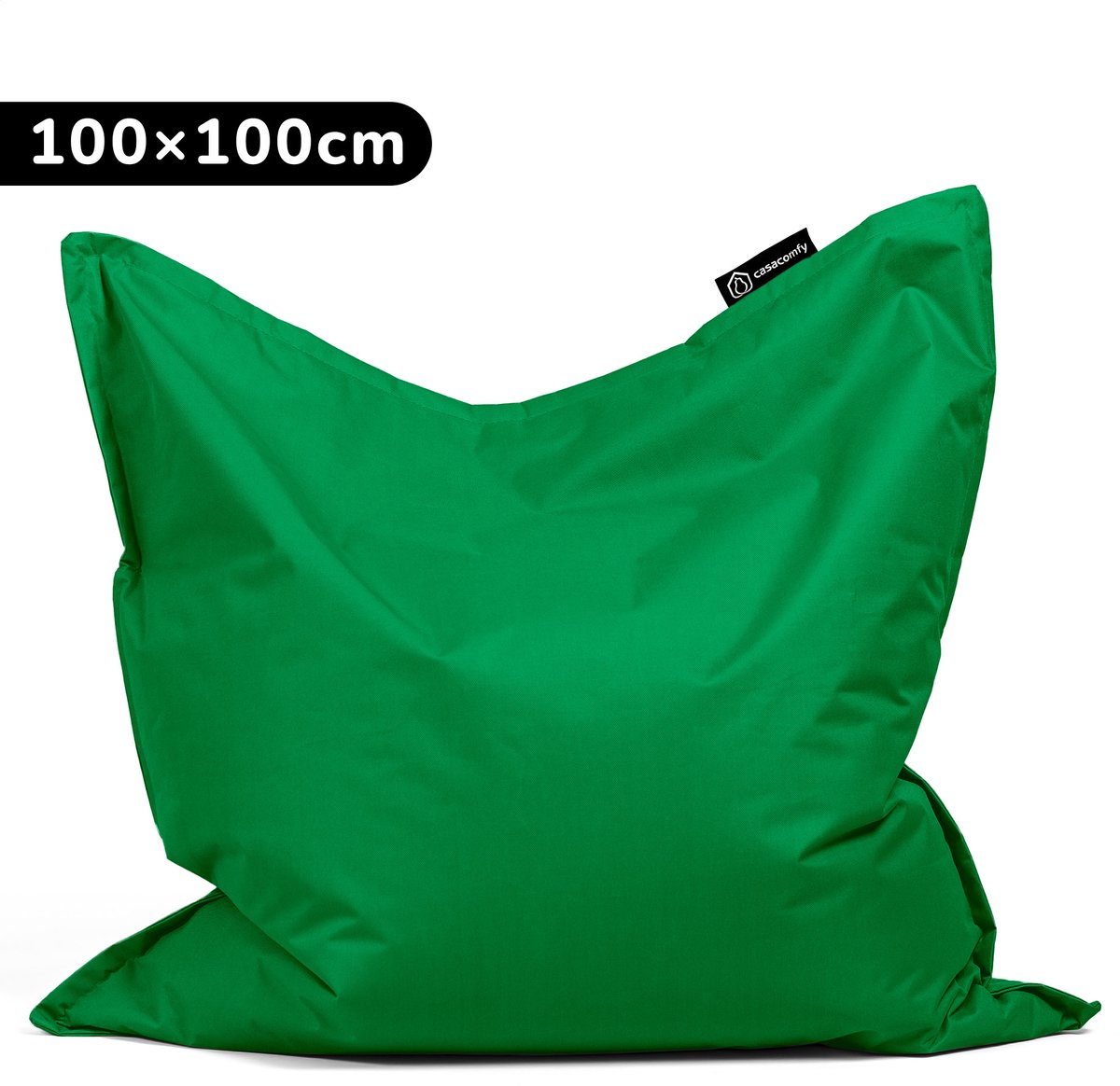 Casacomfy - Original Zitzak - Zitkussen - 100x100 - Groen - Binnen & Buiten