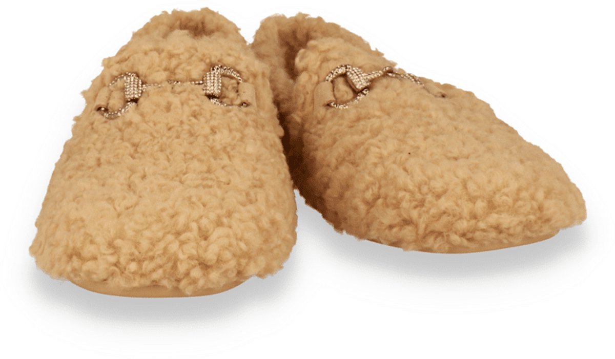 Macarena Dames Pantoffel | Beige | Maat: 37