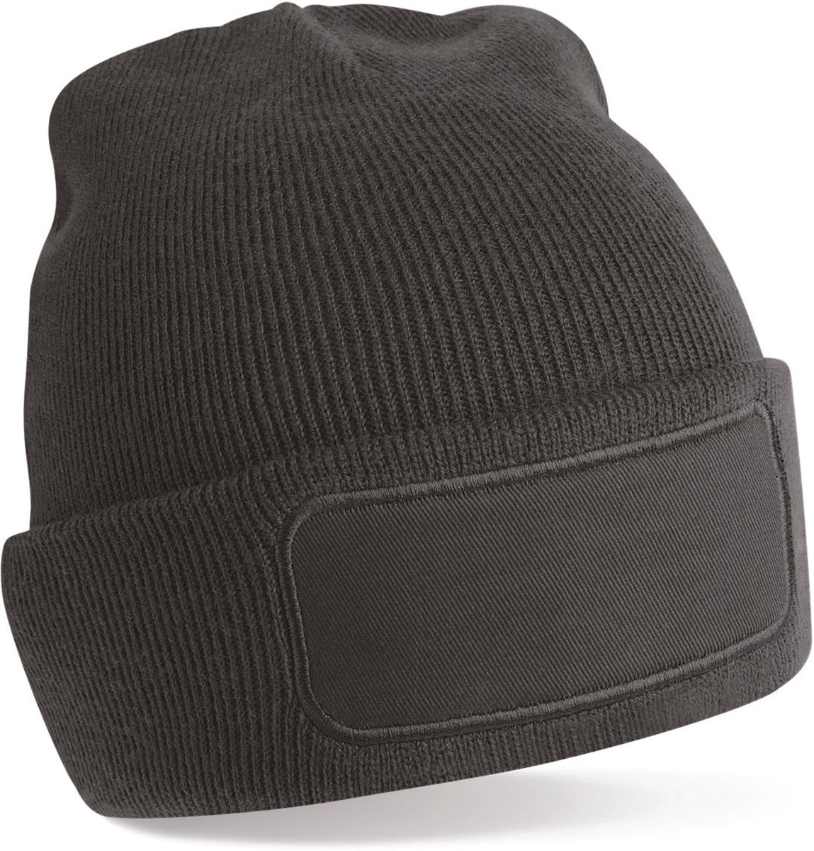 Beanie-Après Skiën kan ik wel-kado-wintermuts-grappig-zwart-wit