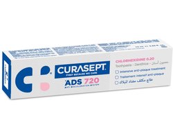 Curasept Gel-Tandpasta 0,20% CHX - 3 x 75 ml