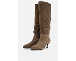 Linea Zeta Hoge laarzen taupe Suede - Maat 41