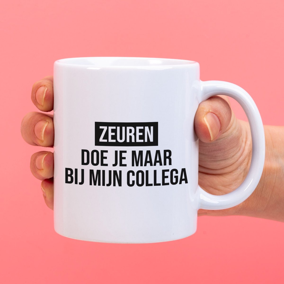 Ditverzinjeniet.nl Mok Zeuren doe je maar bij mijn collega