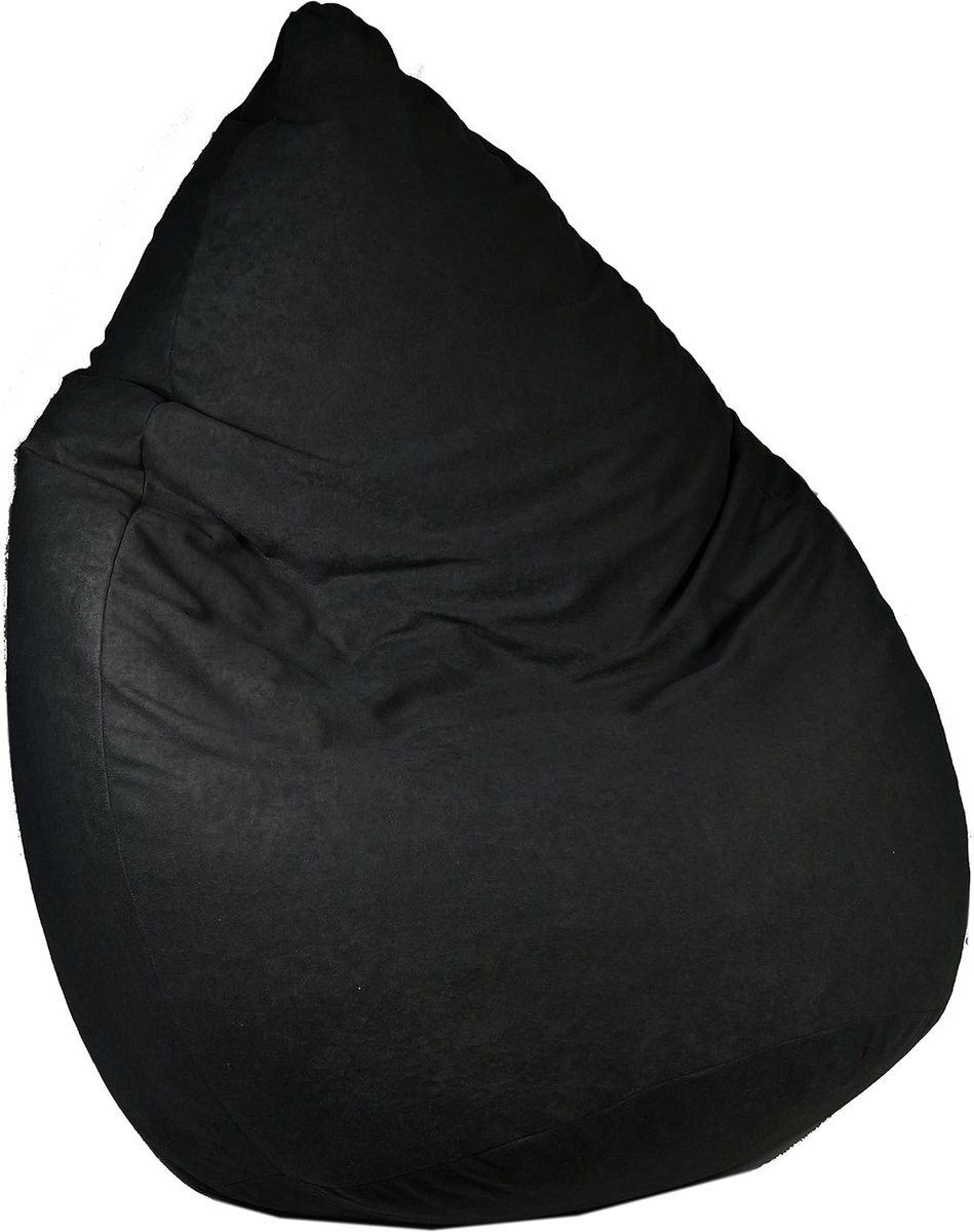 Zwarte Zitzak XXL voor Optimaal Zitcomfort - Meubels en Fauteuil