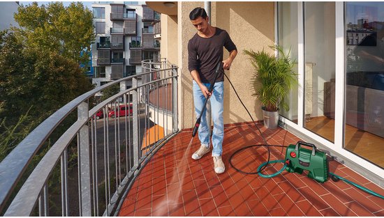 Bosch Tuinapparatuur - Hogedrukreiniger 1100 W, 100 bar 06008A7E01 van Merkloos	 — afbeelding 4