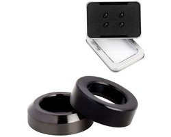 TRANKIELO® - M6 titanium remschroeven en spacer – 4 stuks – CNC-bewerkt – Geschikt voor mountainbikes