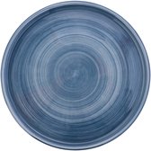 Assiette Mano 28 centimètres Ø - Bleu-Gris