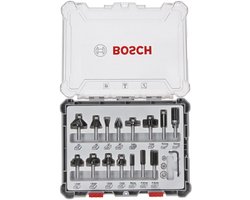Bosch 2607017472 15-delige Frezenset in cassette - 8mm