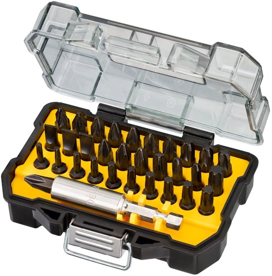DeWalt DT70523T/TS – 32-delige Impact Torsion Schroefbitset – in cassette