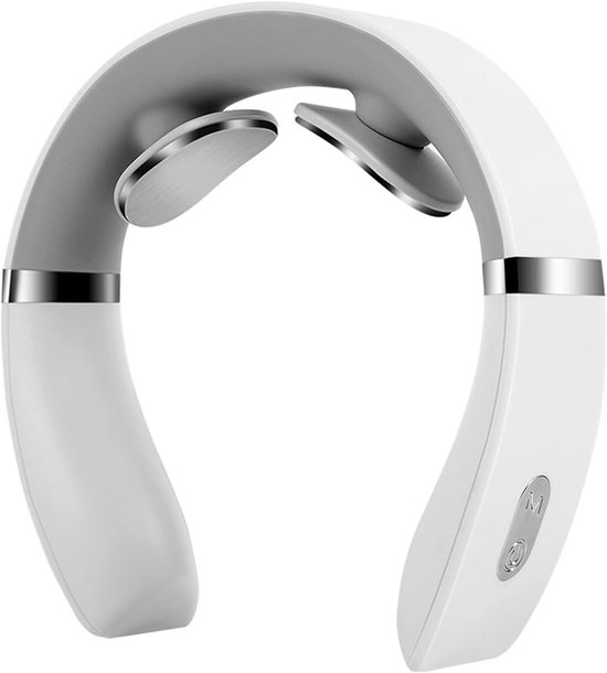 Nekmassager - Spierontspanner - Verwarmd, ergonomisch, draagbaar, spierontspanning...