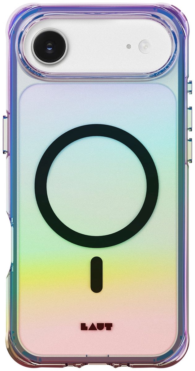 LAUT AERO HOLO mobiele telefoon behuizingen 16,5 cm (6.5") Hoes Meerkleurig, Transparant