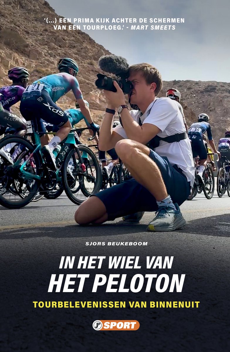 Omslag van In het wiel van het peloton