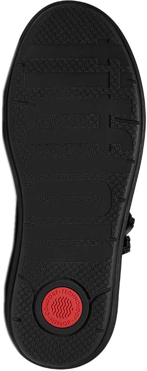 FitFlop IQ-Comff Tassel Leather Short Boots ZWART - Maat 36