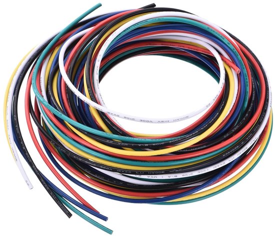 QUARKZMAN 30 Calibre Silicone Fil 30AWG Électrique Fil Toronné Fil