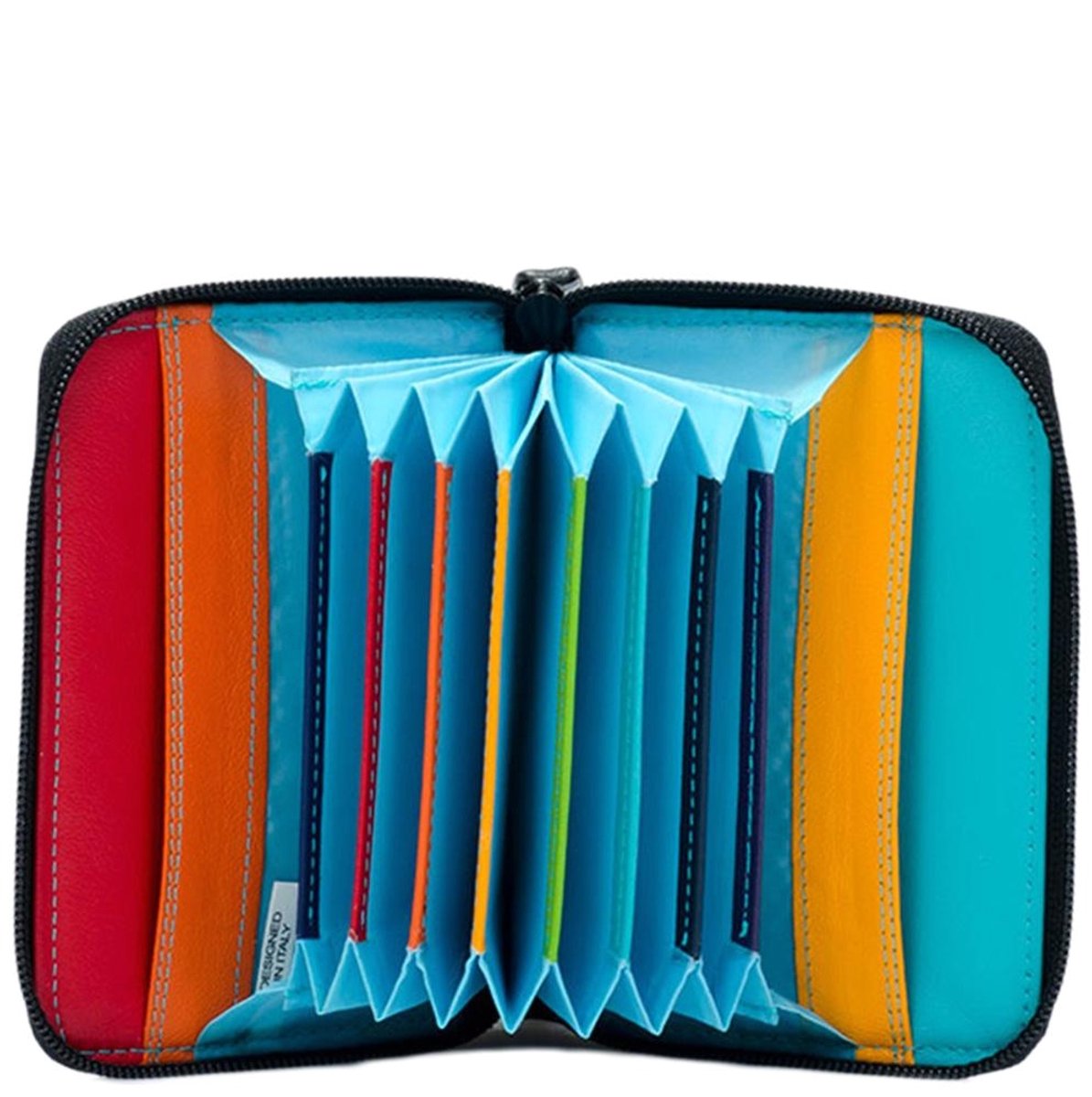 MyWalit Dames Pasjeshouder - Leer - Zwart