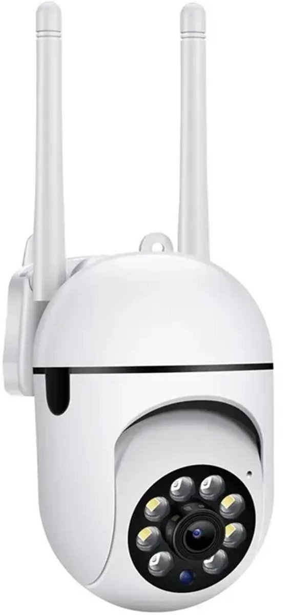 Babyfoon met camera Wit - Wifi Beveilingscamera Wit - Babyfoon met Wifi -Camerabewaking - Onbeperkt bereik -HD Quality 1080P - Nederlandse Handleiding -Opslag in Cloud of SP